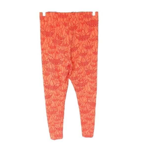 Adidas - NWT Mid-Rise Printed Sports Leggings with Elasticated Waist Sz M - Picture 5 of 10